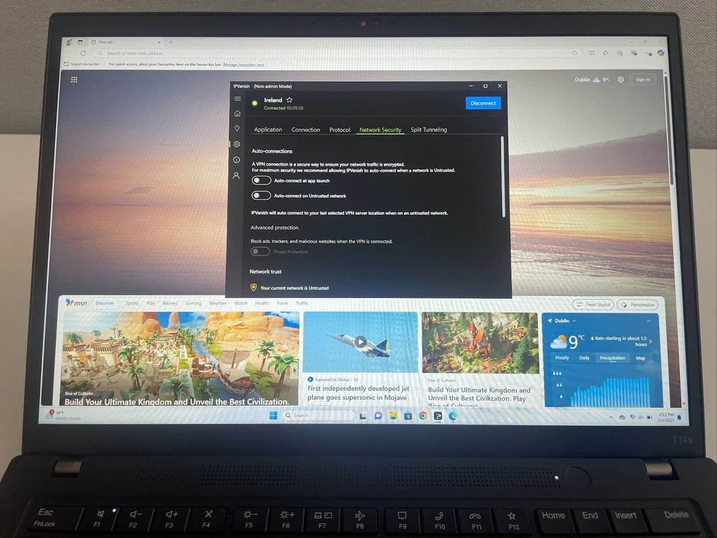 IPVanish VPN security features
