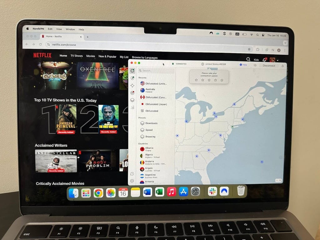 NordVPN streaming Netflix US