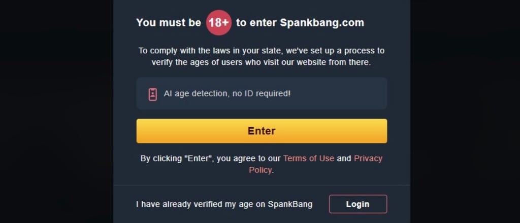 Notification of blocked Spankbang in Florida