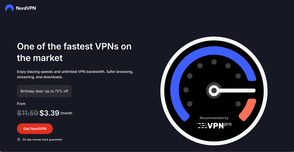 Get a reliable NordVPN