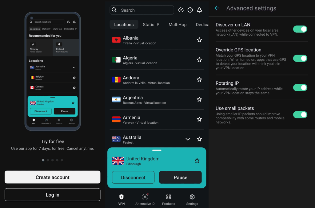 Free Surfshark Android VPN
