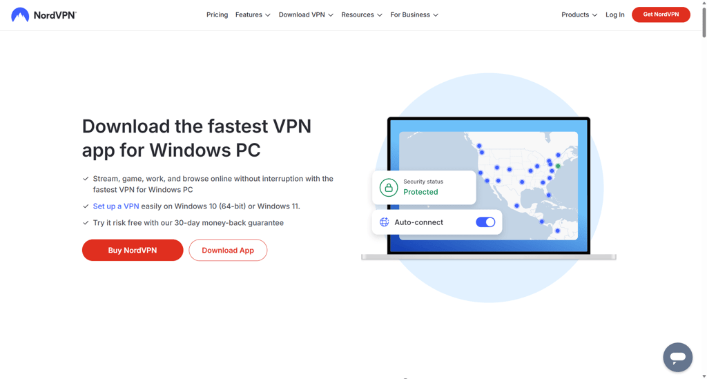 Download NordVPN to unblock Discord
