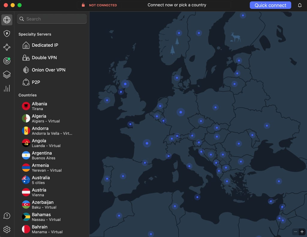 Dedicated IP from NordVPN