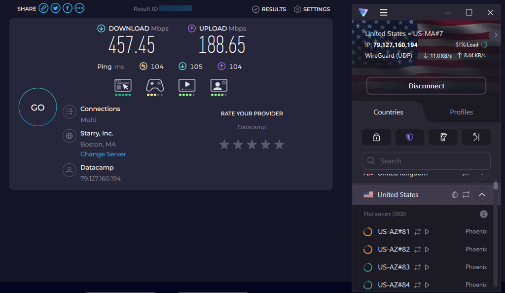 Proton VPN speed test for Bybit in 2026
