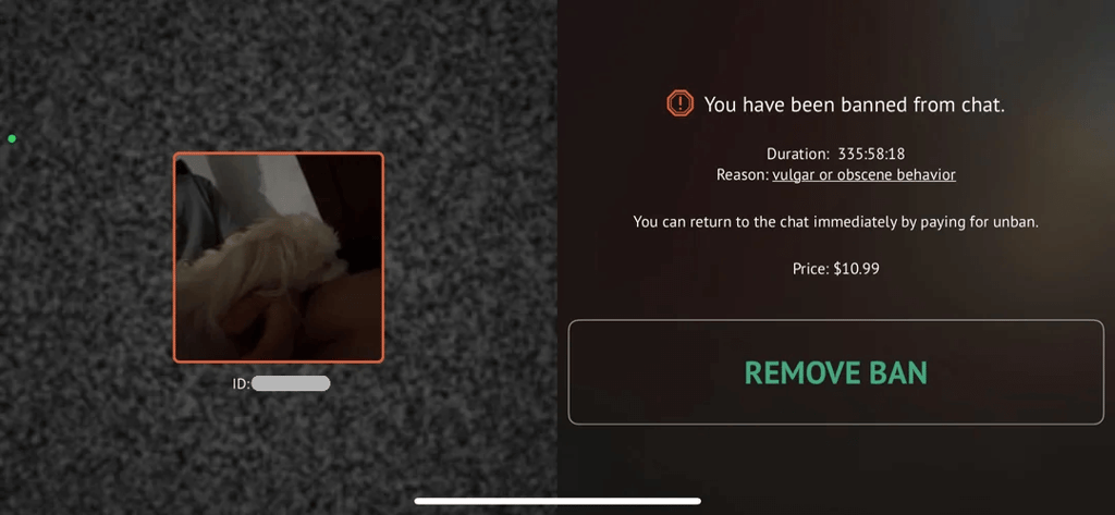 Reddit user was banned on OmeTV