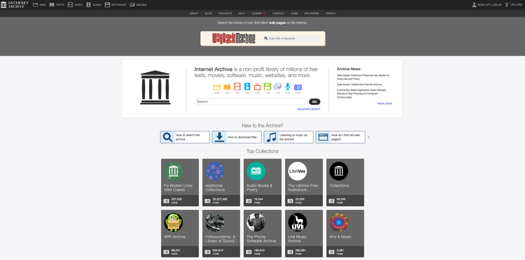 Internet Archive legal torrent site alternative