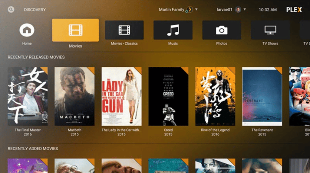 Plex Kodi add-on