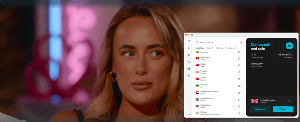 Surfshark unblocks Love Island UK