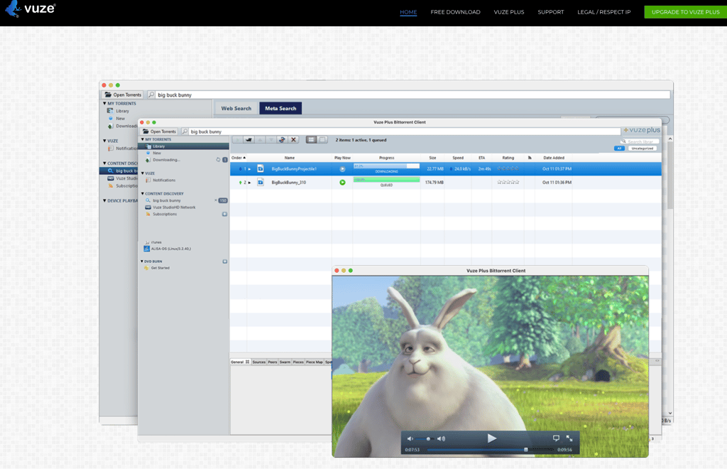 Vuze StudioHD Network as an alternative to traditional torrenting sites