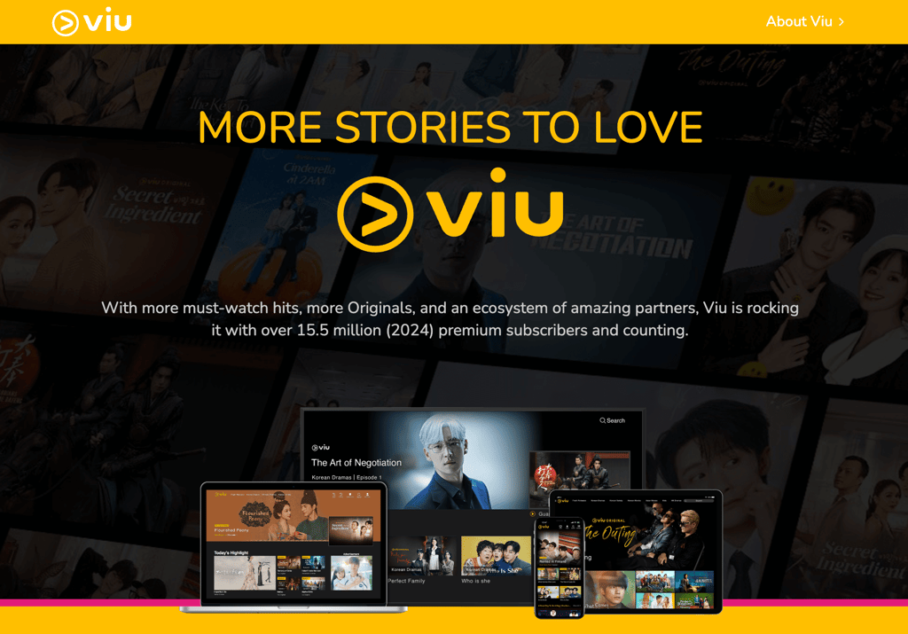 Viu blocked access message