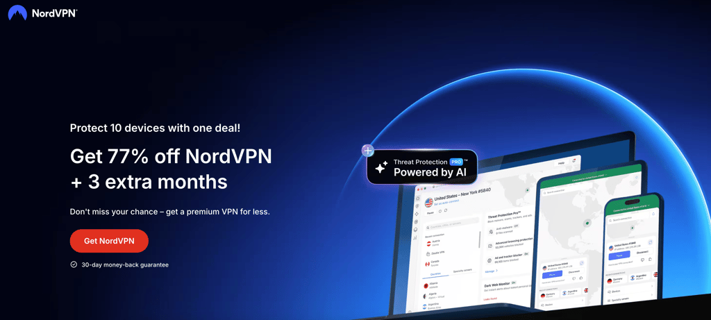 Get NordVPN for Hulu