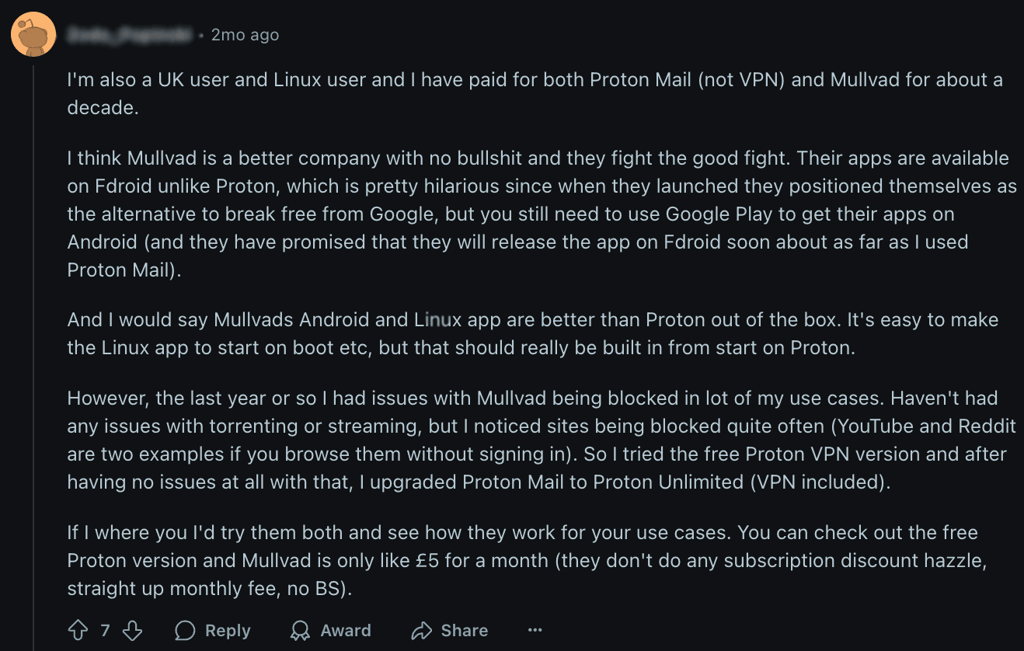 One Reddit user had trouble unblocking websites