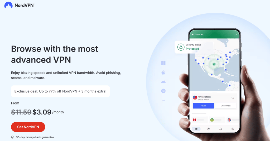 NordVPN offers affordable plans to bypass Arizona porn blocks