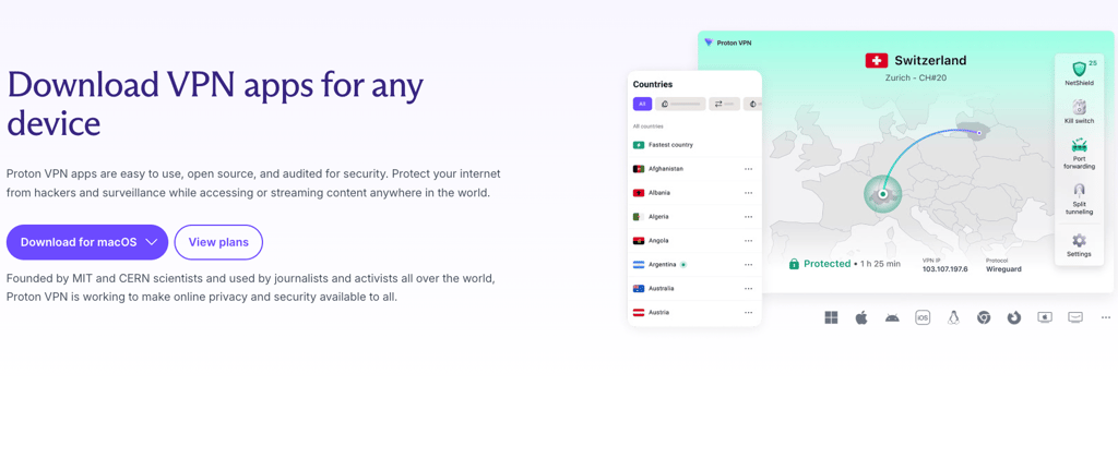 Download Proton VPN