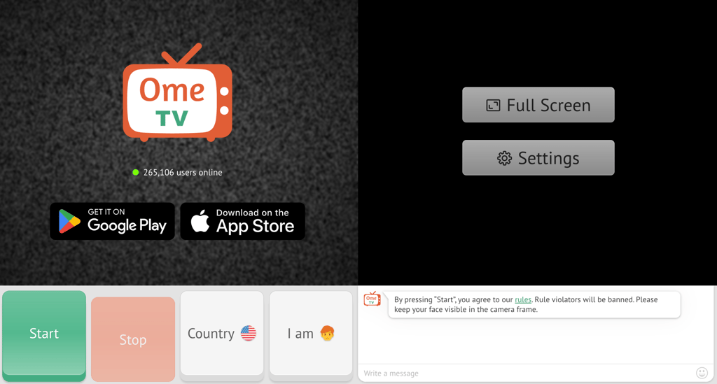 OmeTV is one of the most popular Omegle alternatives