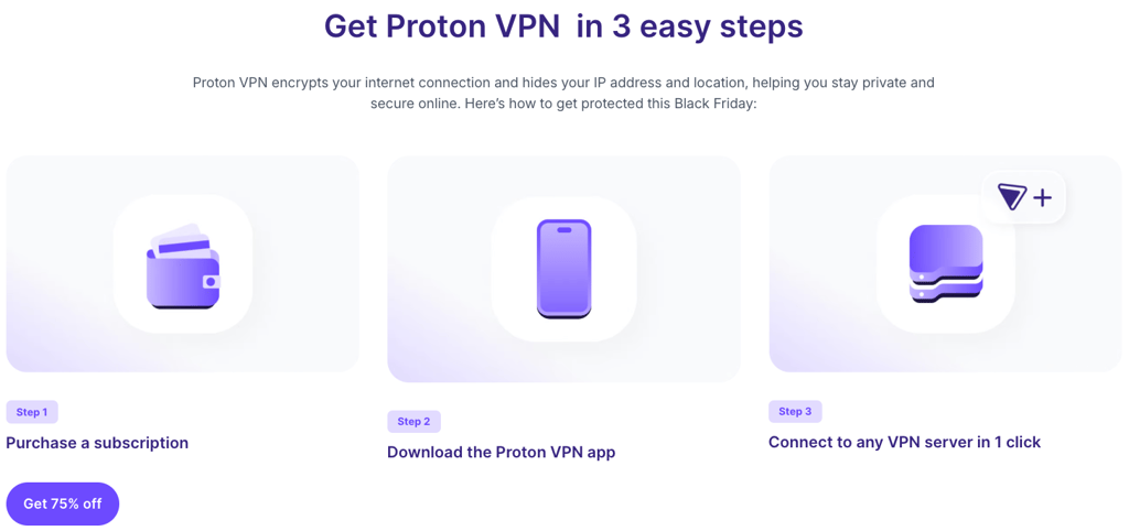 Download Proton VPN to access OnlyFans in Italy without age verification