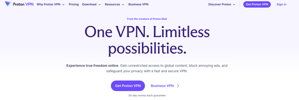 Get Proton VPN to unblock OnlyFans