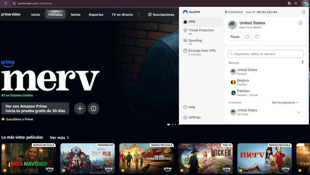 NordVPN servers