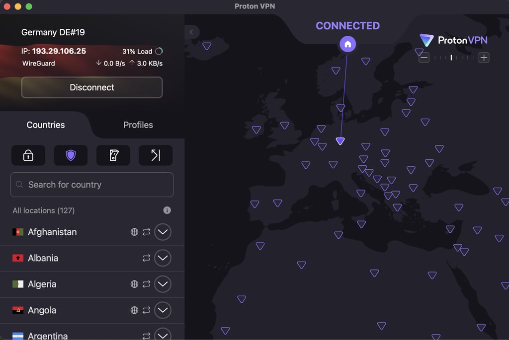 Bypassing SpankBang age verification with Proton VPN in Germany