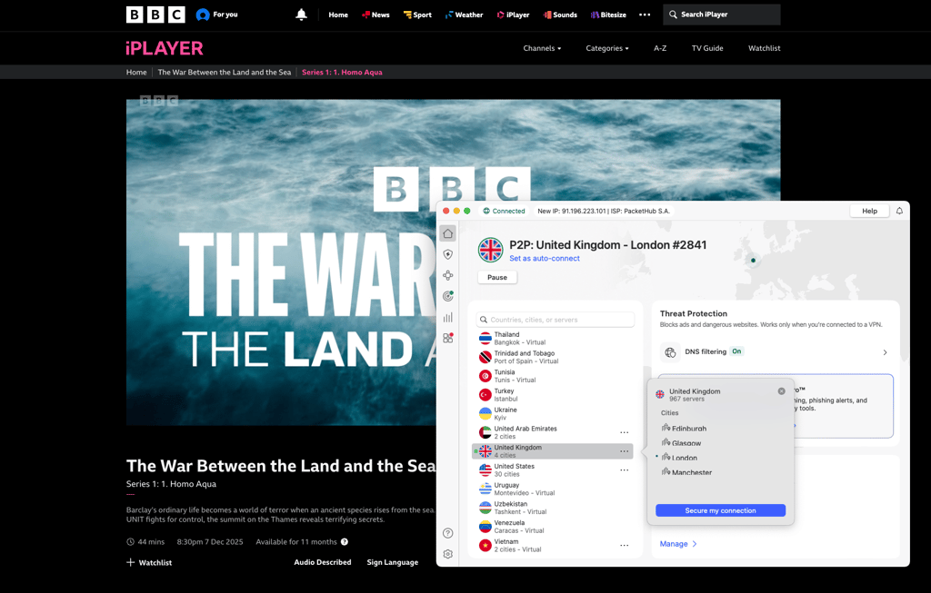 The War Between the Land and the Sea unblocked with NordVPN