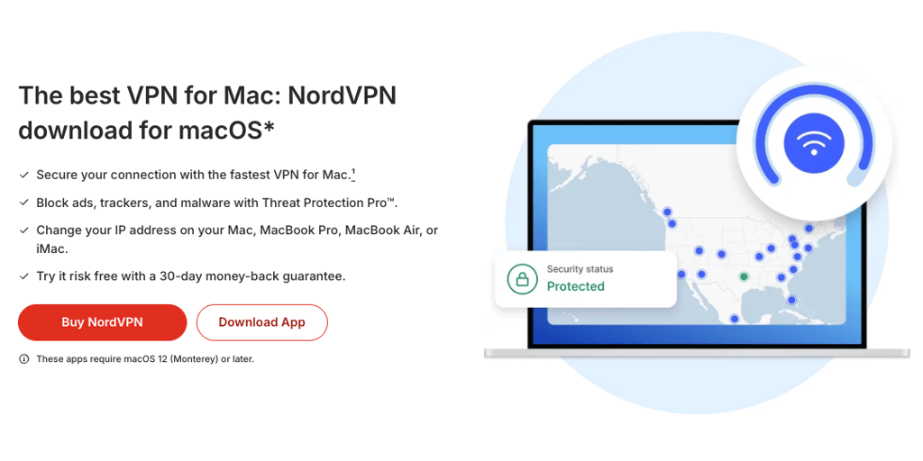 Download NordVPN app on your device