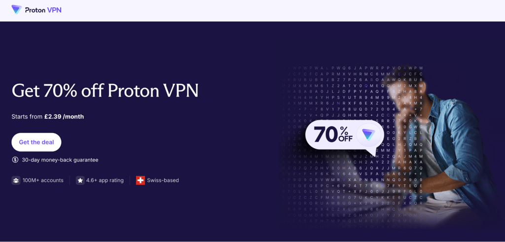 Proton VPN is the best VPN to watch Pornhub in the UK