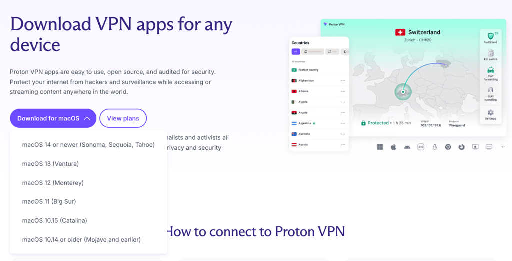 Download Proton VPN