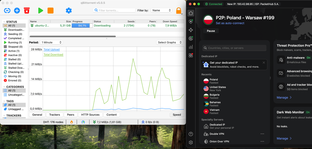 NordVPN torrenting