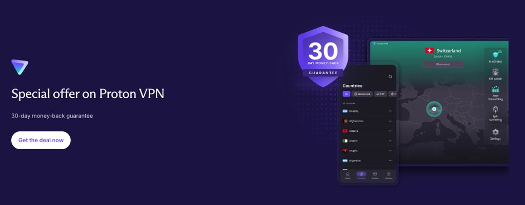 Proton VPN is the best VPN to unblock RedTube in Australia