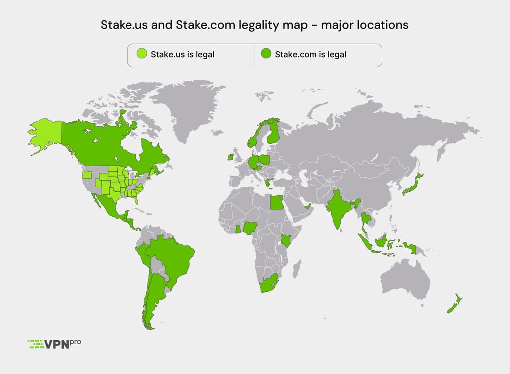 Stake legality map