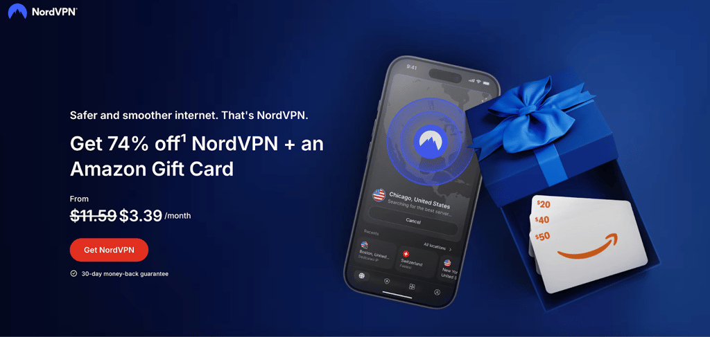 NordVPN is the best VPN for Stremio