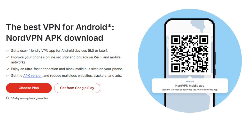 NordVPN app download for Android