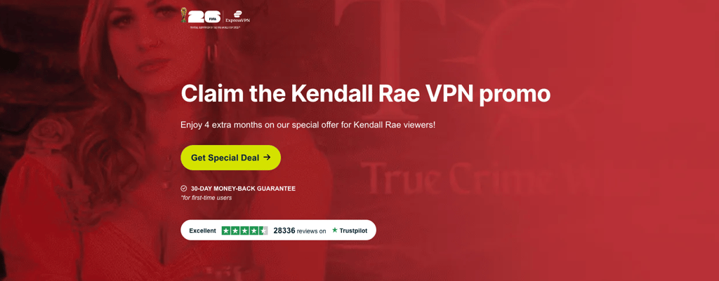 kendall rae expressvpn code