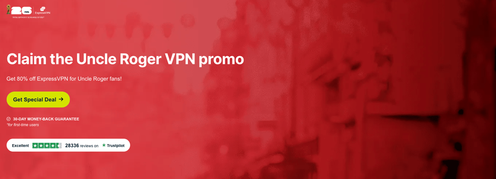 uncle roger expressvpn deal
