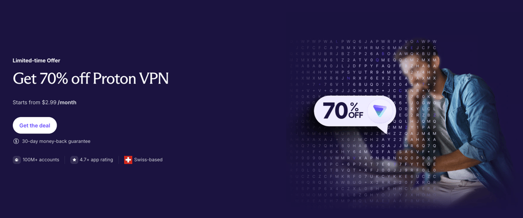 Proton VPN BF deal