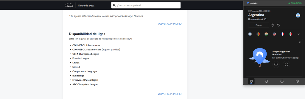 disney nordVPN capture
