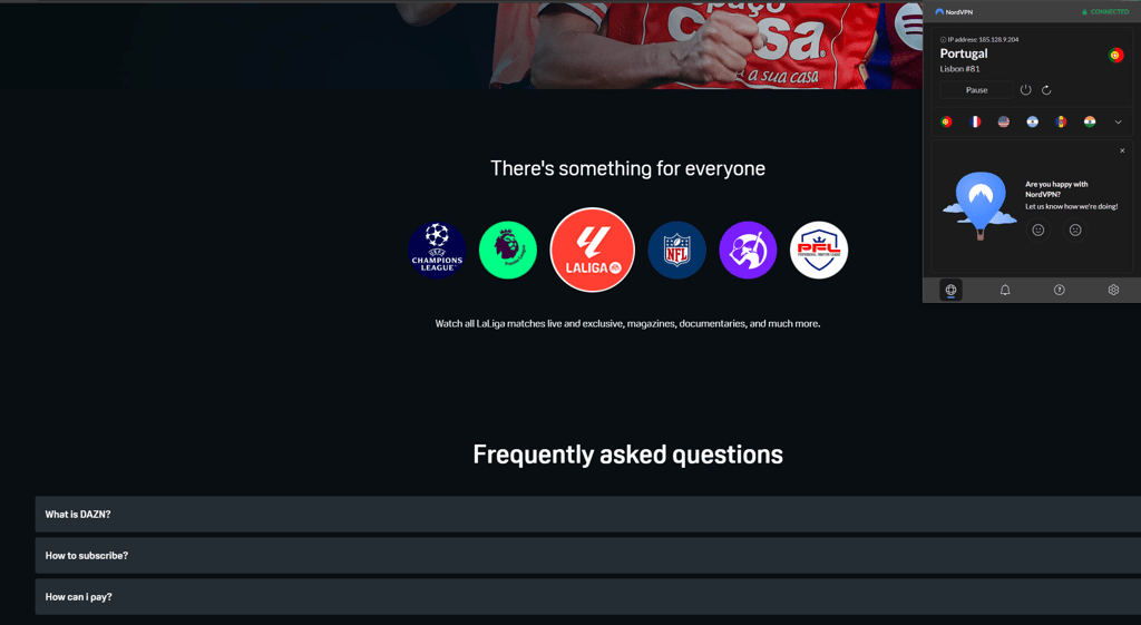 Capture DAZN La Liga