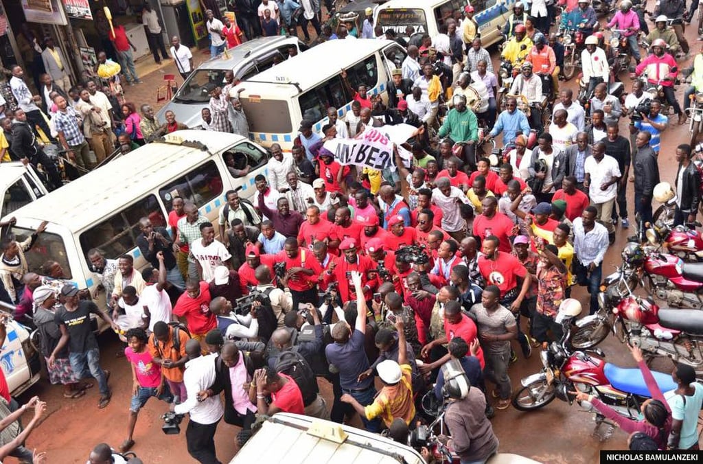protest in uganda