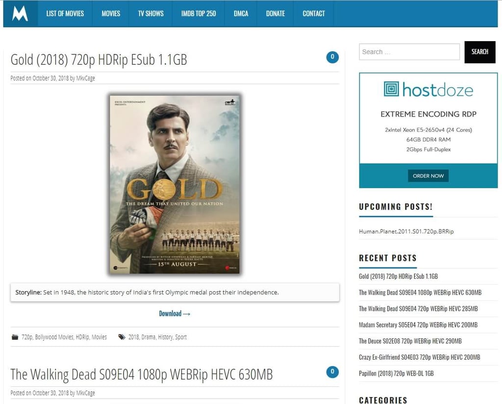 MkvCage Kickass Torrents alternatives review
