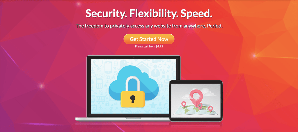 Overplay VPN homepage screenshot