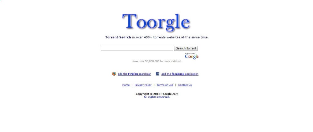 Toorgle torrent site
