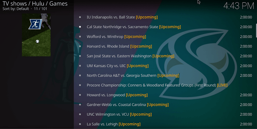 access live games on hulu