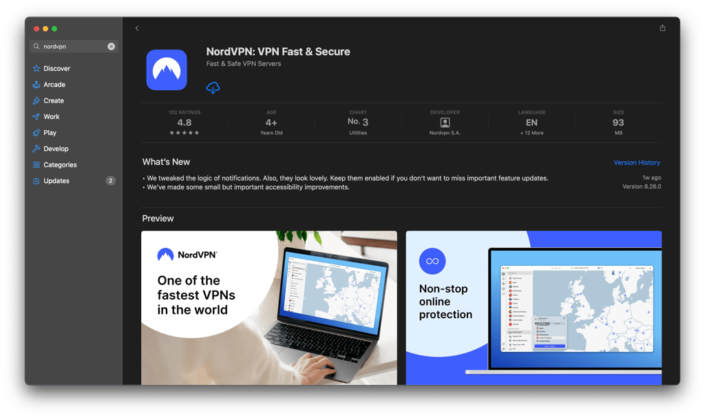 Download NordVPN