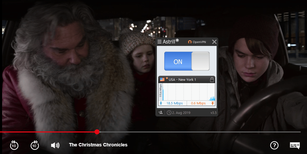 using astrill vpn to watch netflix