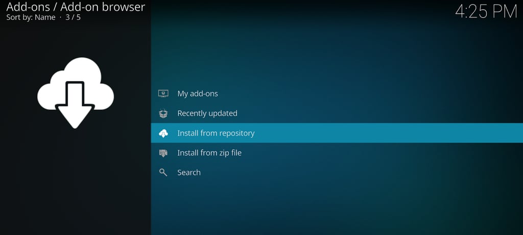 install from repository