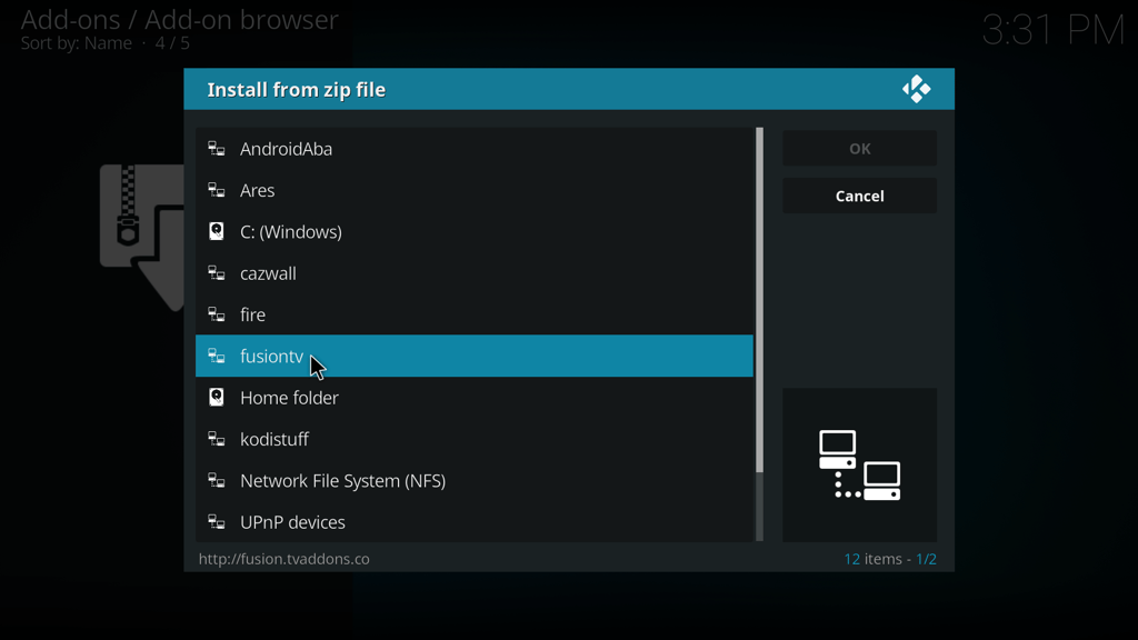Step 10 - select source file