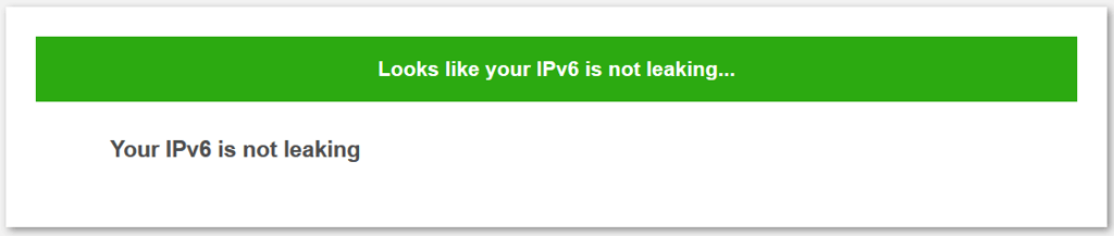 pia new app beta ipv6 leak test