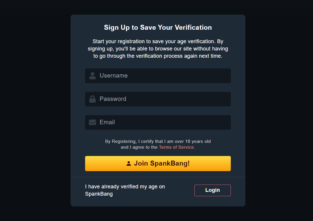 Spankbang requires age verification in Mississippi