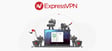 ExpressVPN security audit - laptop with security guards around it