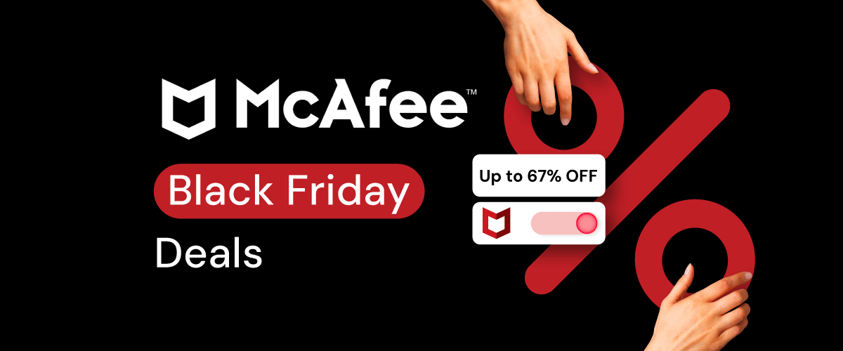 Best McAfee antivirus Black Friday deals